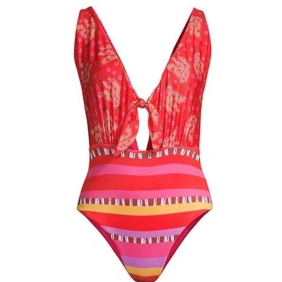 Farm Rio Tiki Banana One Piece - Picture 2 of 6